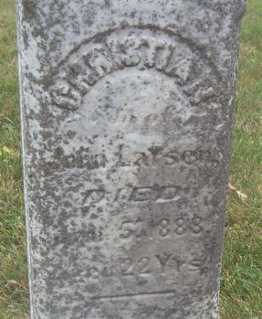 LARSEN, CHRISTIAN (CLOSE-UP) - Shelby County, Iowa | CHRISTIAN (CLOSE-UP) LARSEN 