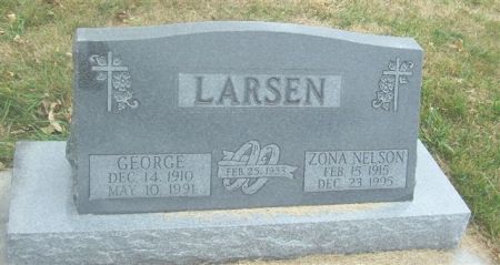 LARSEN, ZONA - Shelby County, Iowa | ZONA LARSEN 