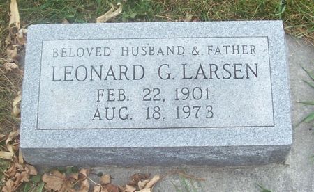 LARSEN, LEONARD G. - Shelby County, Iowa | LEONARD G. LARSEN 