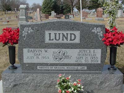 ROENFELD LUND, JOYCE L. - Shelby County, Iowa | JOYCE L. ROENFELD LUND 