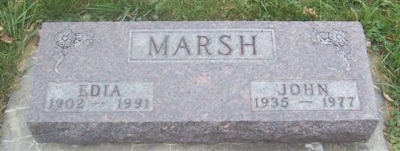 MARSH, EDIA - Shelby County, Iowa | EDIA MARSH 