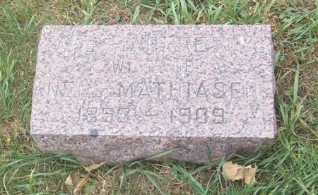 MATHIASEN, ANE MARGRETHE - Shelby County, Iowa | ANE MARGRETHE MATHIASEN 
