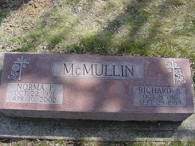 MCMULLIN, NORMA P. - Shelby County, Iowa | NORMA P. MCMULLIN 