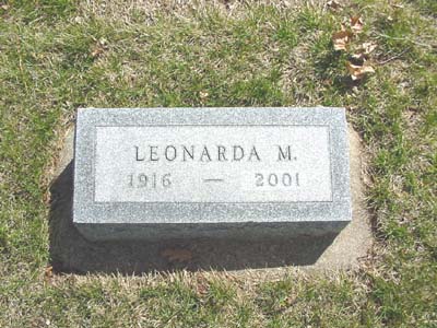 MILLER, LEONARDA M. - Shelby County, Iowa | LEONARDA M. MILLER 