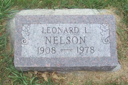 NELSON, LEONARD L. - Shelby County, Iowa | LEONARD L. NELSON 