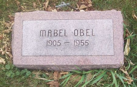 OBEL, MABEL - Shelby County, Iowa | MABEL OBEL 