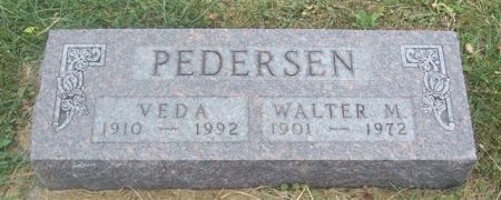 PEDERSEN, WALTER M - Shelby County, Iowa | WALTER M PEDERSEN 