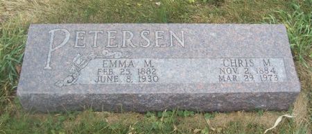 PETERSEN, CHRIS M - Shelby County, Iowa | CHRIS M PETERSEN 