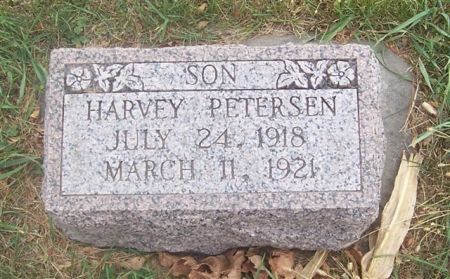 PETERSEN, HARVEY - Shelby County, Iowa | HARVEY PETERSEN 