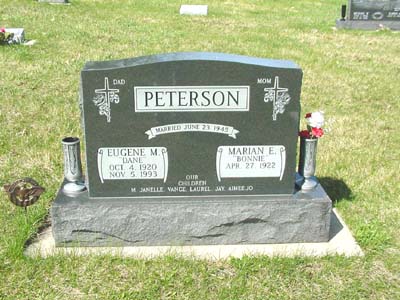 PETERSON, EUGENE M. - Shelby County, Iowa | EUGENE M. PETERSON 