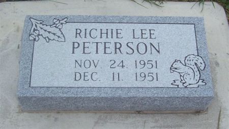 PETERSON, RICHIE LEE - Shelby County, Iowa | RICHIE LEE PETERSON 