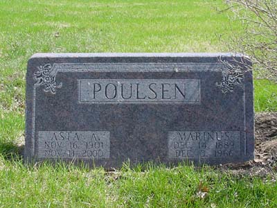 POULSEN, MARINUS - Shelby County, Iowa | MARINUS POULSEN 