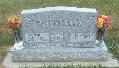ROENFELD, WILBERT F - Shelby County, Iowa | WILBERT F ROENFELD 