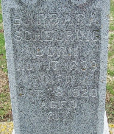 SCHEURING, BARBARA - Shelby County, Iowa | BARBARA SCHEURING 