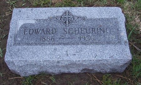SCHEURING, EDWARD - Shelby County, Iowa | EDWARD SCHEURING 