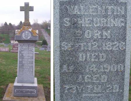 SCHEURING, VALENTIN - Shelby County, Iowa | VALENTIN SCHEURING 