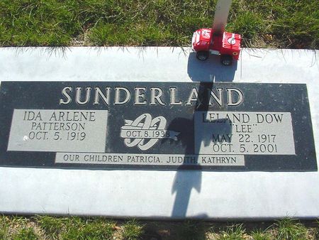 SUNDERLAND, LELAND DOW   