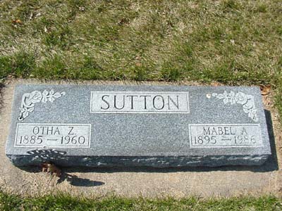 SUTTON, MABEL A. - Shelby County, Iowa | MABEL A. SUTTON 