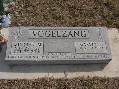 VOGELZANG, MARVIN F. - Shelby County, Iowa | MARVIN F. VOGELZANG 