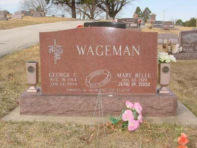 WAGEMAN, MARY BELLE - Shelby County, Iowa | MARY BELLE WAGEMAN 