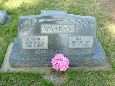 WARREN, ILA RUTH - Shelby County, Iowa | ILA RUTH WARREN 