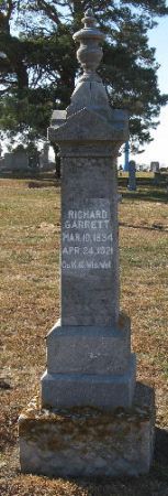 GARRETT, RICHARD - Sioux County, Iowa | RICHARD GARRETT 