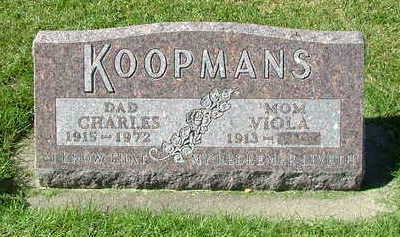 KOOPMANS, VIOLA - Sioux County, Iowa | VIOLA KOOPMANS 