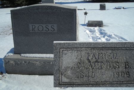 ROSS, CLAUDIUS B. - Sioux County, Iowa | CLAUDIUS B. ROSS 