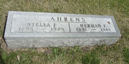LAKE AHRENS, STELLA FAY - Story County, Iowa | STELLA FAY LAKE AHRENS 