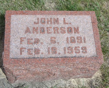ANDERSON, JOHN L. - Story County, Iowa | JOHN L. ANDERSON 