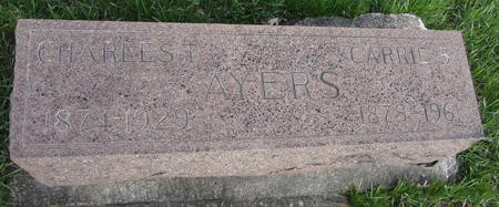 AYERS, CARRIE BELLE - Story County, Iowa | CARRIE BELLE AYERS 