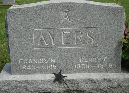 AYERS, HENRY ORLANDO - Story County, Iowa | HENRY ORLANDO AYERS 
