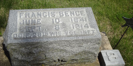 BENCE, FRANCIS - Story County, Iowa | FRANCIS BENCE 