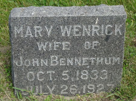 BENNETHUM, MARY ANN - Story County, Iowa | MARY ANN BENNETHUM 