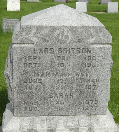 BRITSON, MARTA - Story County, Iowa | MARTA BRITSON 