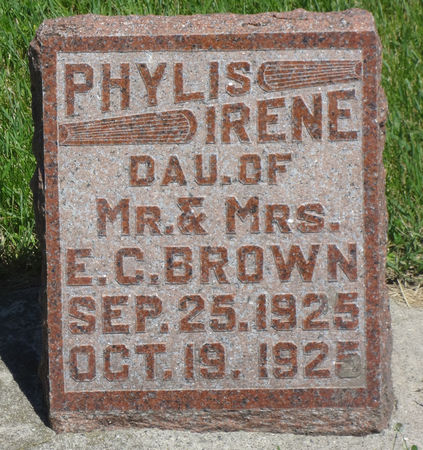 BROWN, PHYLIS IRENE - Story County, Iowa | PHYLIS IRENE BROWN 