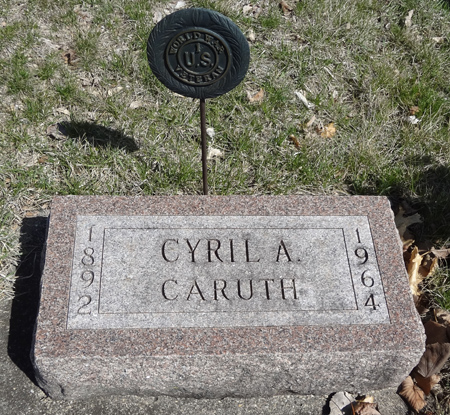 CARUTH, CYRIL ALEXANDER - Story County, Iowa | CYRIL ALEXANDER CARUTH 