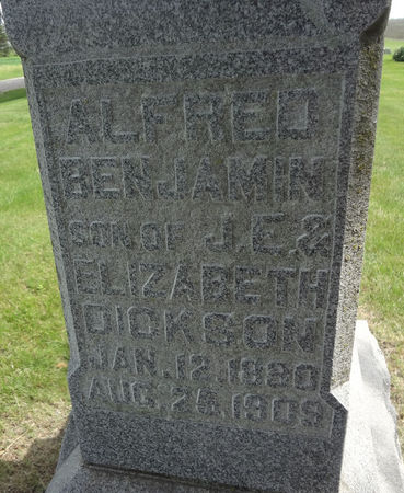 DICKSON, ALFRED BENJAMIN 