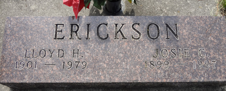 ERICKSON, JOSIE C. - Story County, Iowa | JOSIE C. ERICKSON 