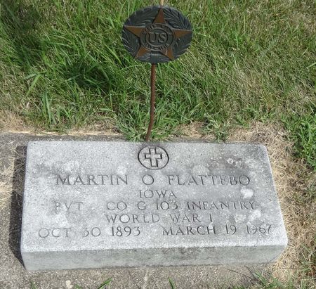 FLATTEBO, MARTIN O. - Story County, Iowa | MARTIN O. FLATTEBO 
