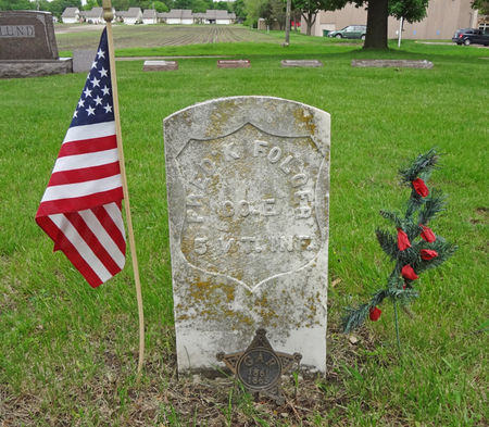 FOLGER, FREDERICK ANSON - Story County, Iowa | FREDERICK ANSON FOLGER 