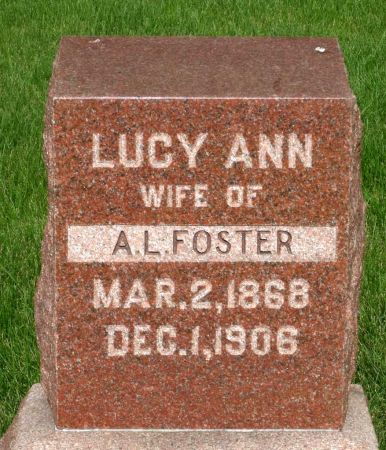 FOSTER, LUCY ANN - Story County, Iowa | LUCY ANN FOSTER 