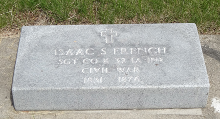 FRENCH, ISAAC S. - Story County, Iowa | ISAAC S. FRENCH 