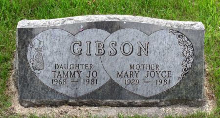 GIBSON, MARY JOYCE - Story County, Iowa | MARY JOYCE GIBSON 