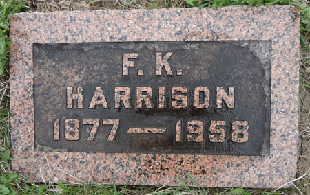 HARRISON, F.K. - Story County, Iowa | F.K. HARRISON 