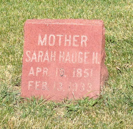 HAUGE HENRICKSON, SARAH G. - Story County, Iowa | SARAH G. HAUGE HENRICKSON 
