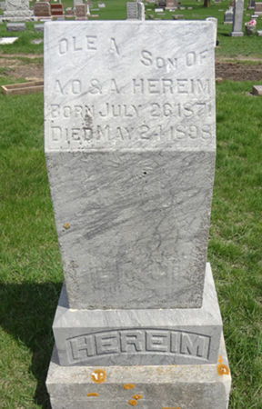 HEREIM, OLE A. - Story County, Iowa | OLE A. HEREIM 