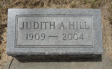 HILL, JUDITH ALICE - Story County, Iowa | JUDITH ALICE HILL 