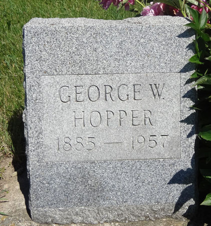 HOPPER, GEORGE WASHINGTON - Story County, Iowa | GEORGE WASHINGTON HOPPER 