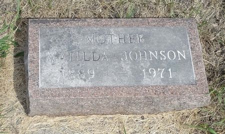 JOHNSON, MATILDA - Story County, Iowa | MATILDA JOHNSON 
